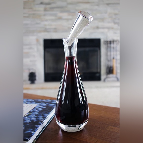 Ravenscroft Crystal Tear Drop Wine Saver Decanter, NWOT - Picture 4 of 4